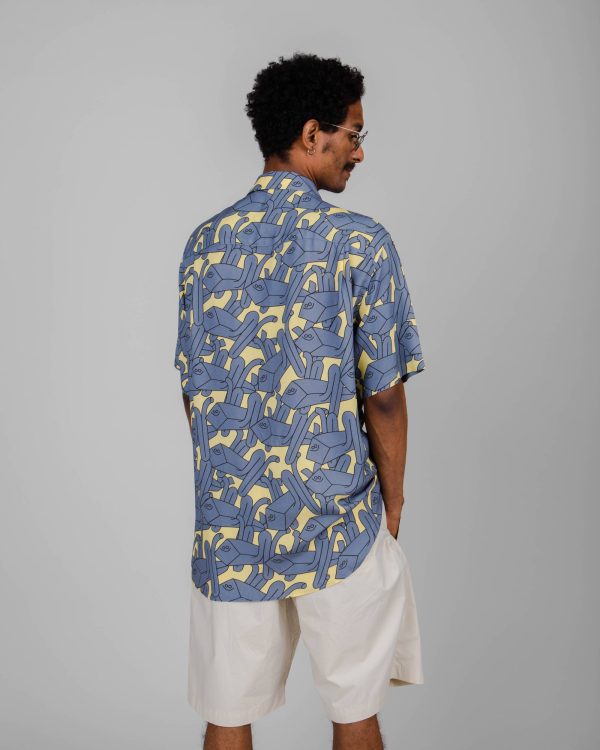 Juan Diaz Faes Aloha Shirt Saltapraos Lemon En ligne maintenant – Image 4