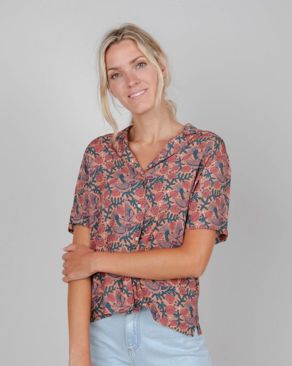 Asis Percales Passerine Aloha Blouse Ventes exceptionnelles en ligne – Image 2