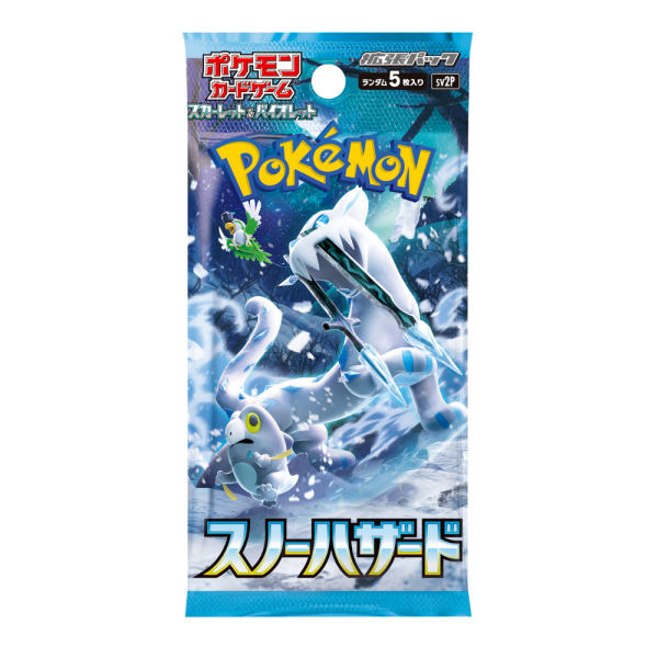 Booster Pack Pokémon Écarlate & Violet Snow Hazard Soldes en ligne