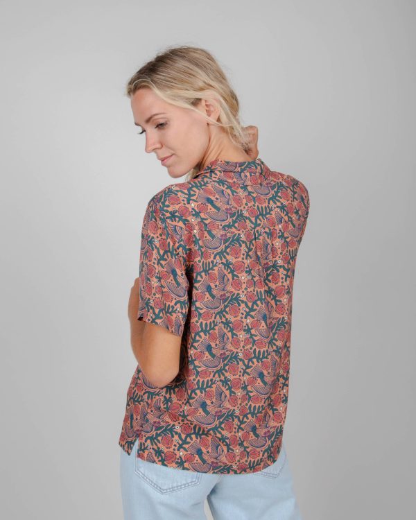 Asis Percales Passerine Aloha Blouse Ventes exceptionnelles en ligne – Image 4