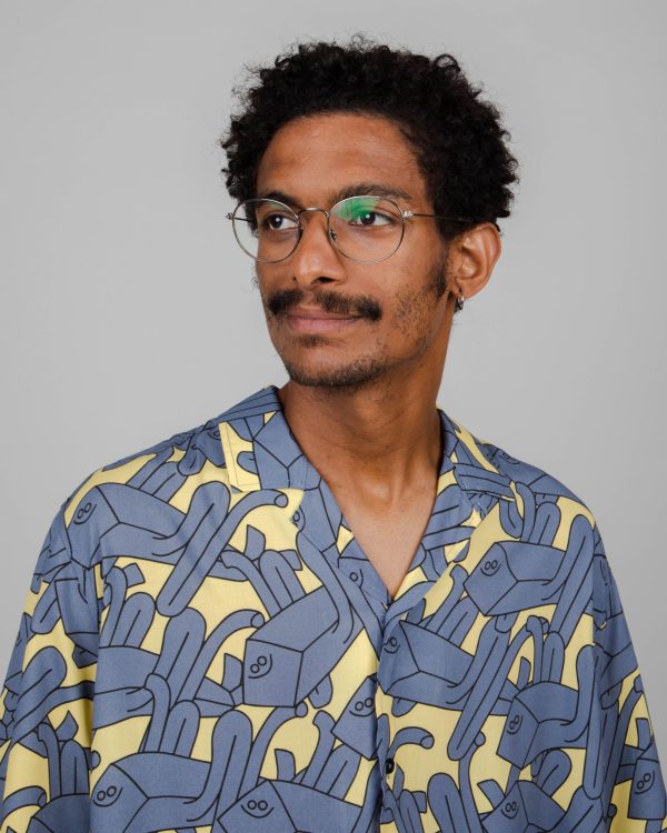 Juan Diaz Faes Aloha Shirt Saltapraos Lemon En ligne maintenant – Image 3