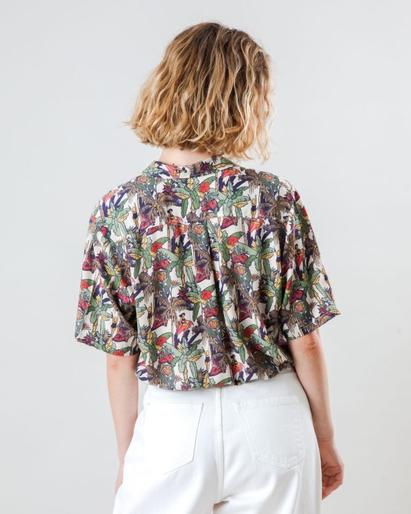 Helios Aloha Blouse Ecru Pas cher – Image 5
