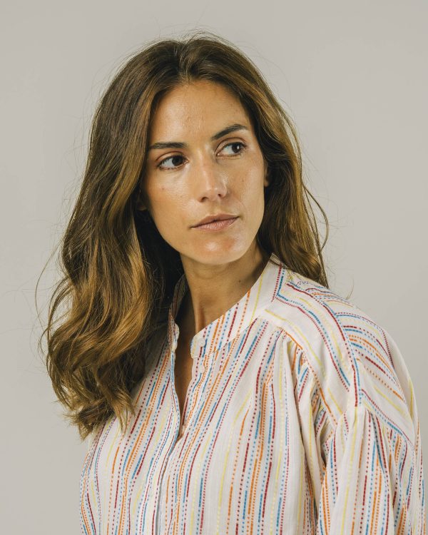 Ivory Boho Blouse Citric En solde – Image 4