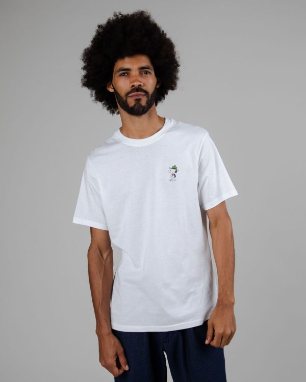 Peanuts Keep Calm T-Shirt White À vendre – Image 2
