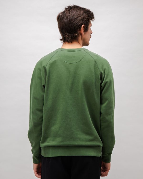 Jurassic Park Logo Cotton Sweatshirt Green Mode – Image 5
