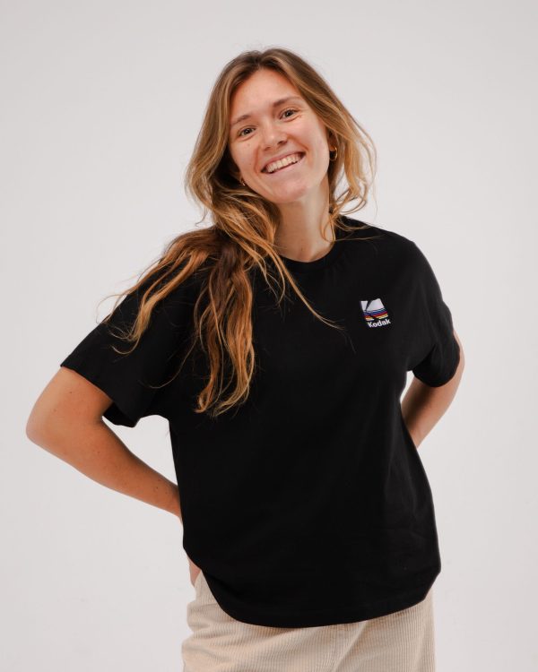 Kodak Color Oversize Tee Black Ventes exceptionnelles – Image 2