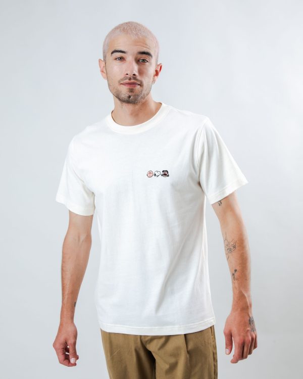 Peanuts The Gang T-shirt Ecru Ventes exceptionnelles en ligne – Image 2