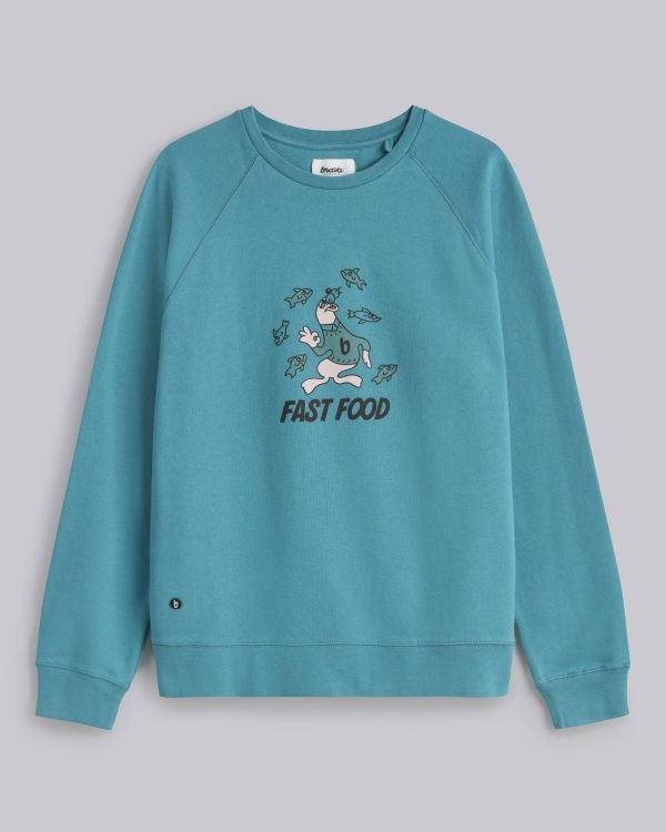 Fast Food Sweatshirt Shield À prix réduit – Image 2