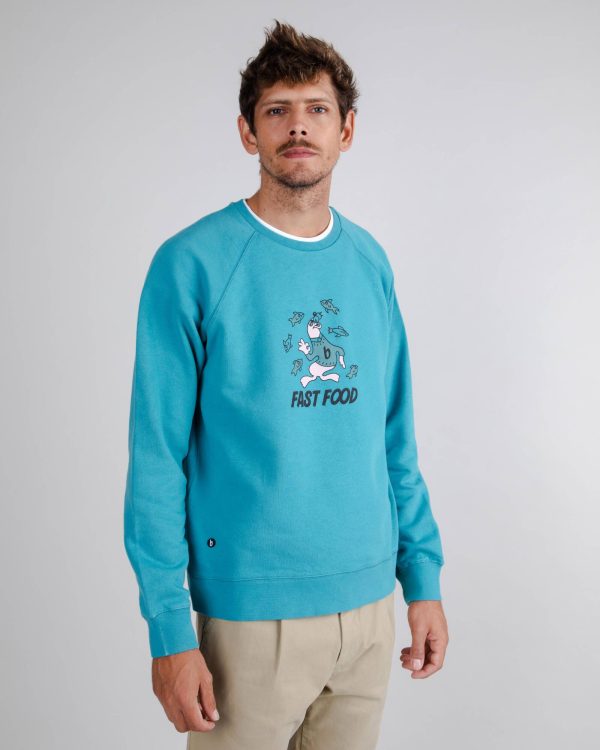 Fast Food Sweatshirt Shield À prix réduit