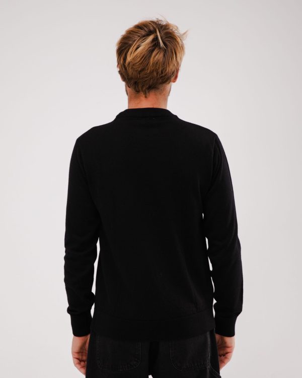 Kodak Logo Wool Sweater Black Pas cher – Image 4
