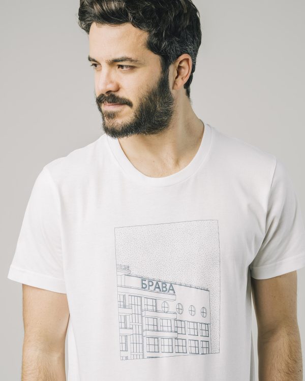District T-Shirt White Fourniture – Image 3