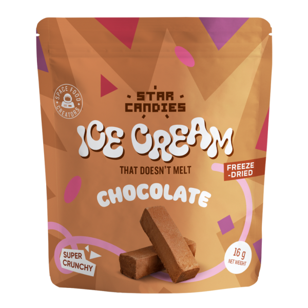 Star Candies Freeze-Dried Ice Cream Chocolat Small Pas cher